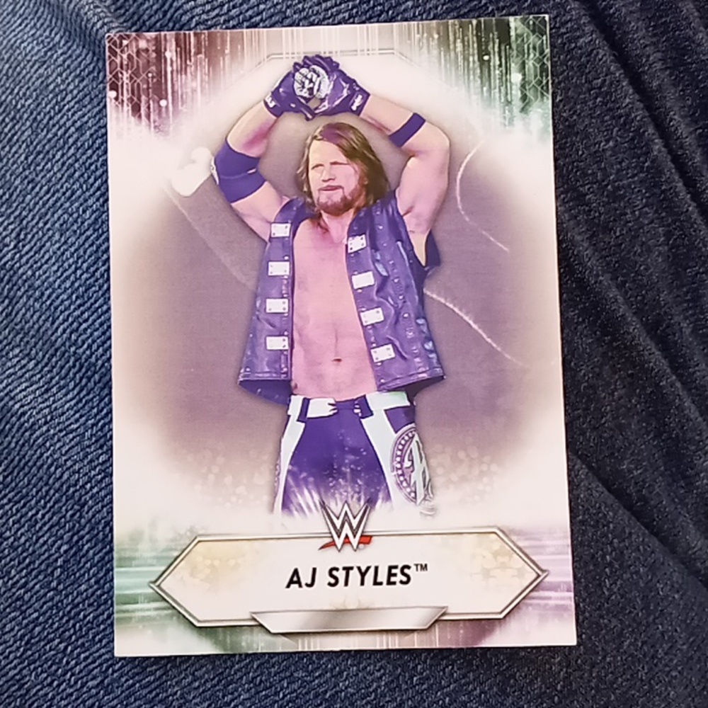 21' Topps WWE Aj Styles